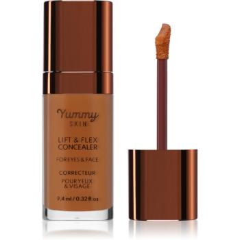 Danessa Myricks Beauty Yummy Skin Skin & Flex Concealer corector lichid cu efect matifiant culoare 14 - Dark With Golden Undertones 9.4 ml