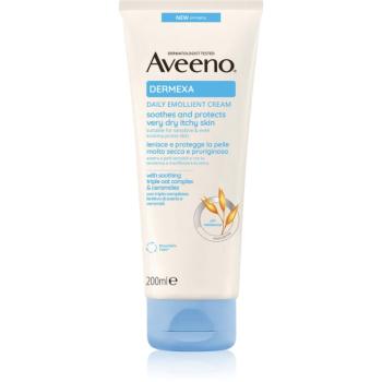 Aveeno Dermexa Daily Emollient Cream crema emolienta pentru ten uscat si iritat 200 ml