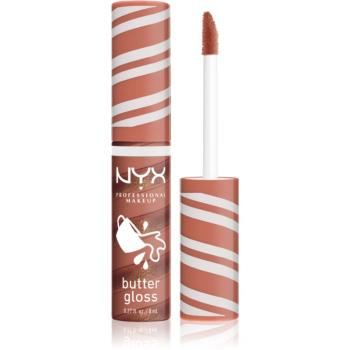 NYX Professional Makeup Holiday Butter Gloss lip gloss culoare 02 Hot Cocoa Swirl 8 ml