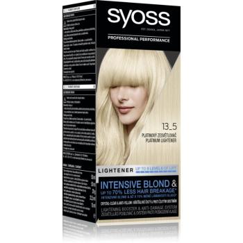 Syoss Intensive Blond decolorant pentru decolorarea părului culoare 13-5 Platinum Lightener 2x50 ml