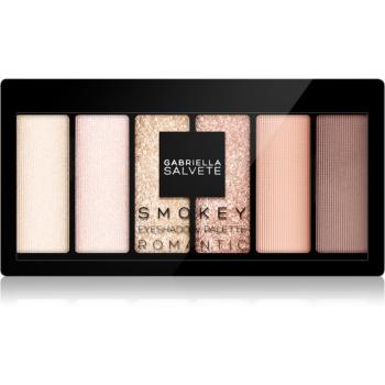 Gabriella Salvete Eyeshadow 6 Shades Palette paleta farduri de ochi culoare 02 Romantic 12 g