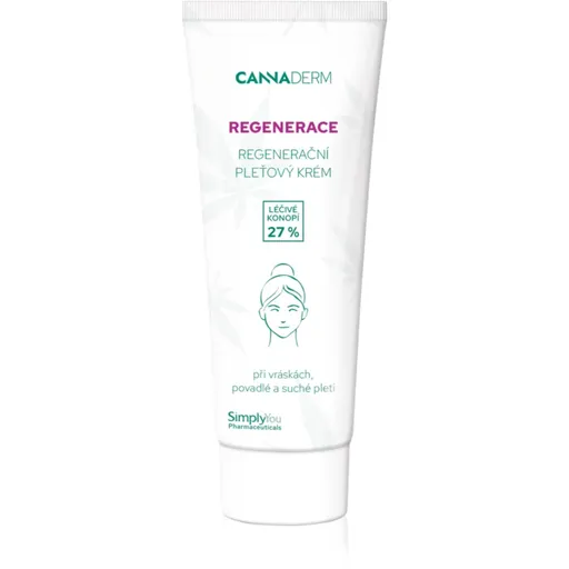 Cannaderm Regeneration Cream for dry and sensitive skin crema regeneratoare pentru piele uscata si sensibila 75 g