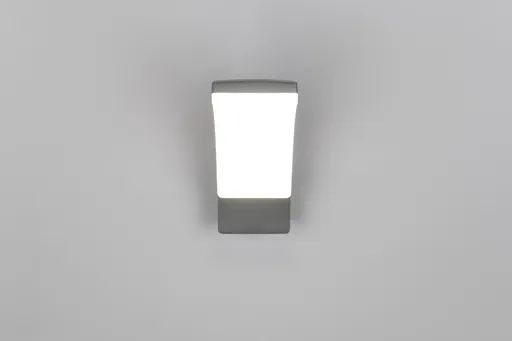 Aplica de perete pentru exterior Beja, RL, 8x18.5x22.5 cm, 12.5W, 1x SMD LED, aluminiu, antracit