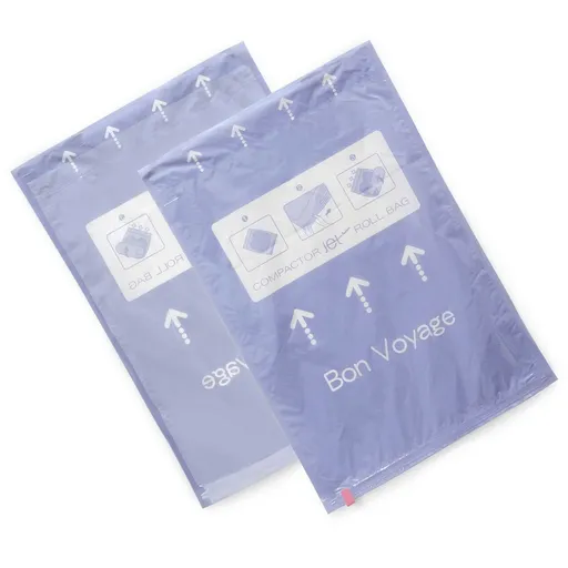 Compactor Set 2 saci de depozitare în vid Compactor Jet Roll Bags M, 45 x 65 cm, S