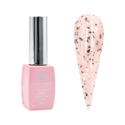 Rubber Base Flakes Global Fashion 8 ml, 17, TPO Free