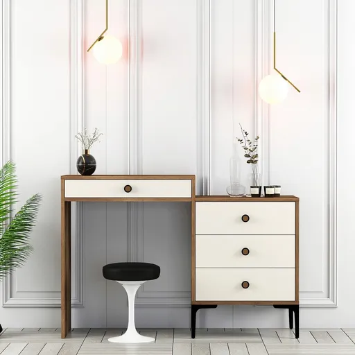 Masa de machiaj, Hanah Home, Lizbon 554, Maro/Crem