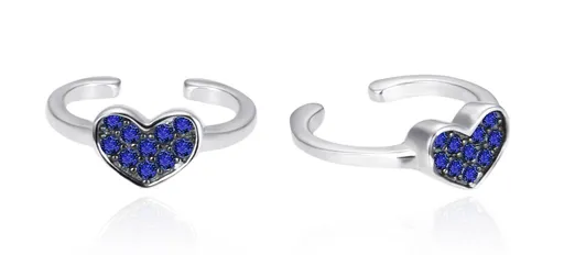 Agato Cercei din argint Inimioare cu zircon AGT-E045ZBL