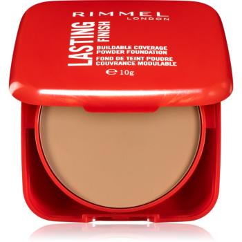 Rimmel Lasting Finish Buildable Coverage pudră compactă culoare 007 Golden Beige 7 g