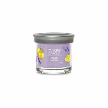 Lumânare parfumată Yankee Candle Signature Tumbler în borcan, mică, Lemon Lavender, 122 g