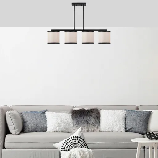 Lustra, Opviq, 942FLG1641, Alb/Negru