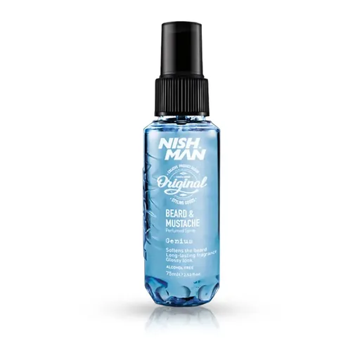 NISH MAN - Parfum de barba Genius - 75 ml
