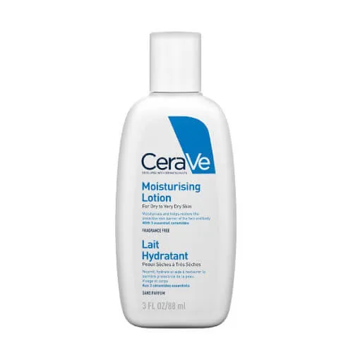 CeraVe Lapte hidratant pentru fată pentru pielea uscată chiar si foarte uscată ( Moisturising Lotion) 88 ml