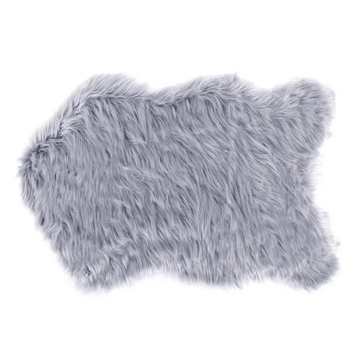 Blană artificială Bellatex - covoraș gri, 60 x 90 cm, gri