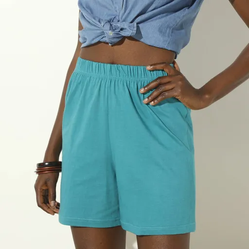 Set de 2 pantaloni scurți largi cu talie elastică