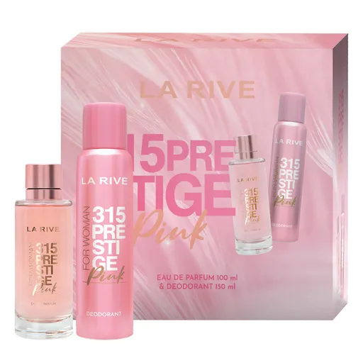 La Rive 315 Prestige Pink - EDP 100 ml + deodorant spray 150 ml
