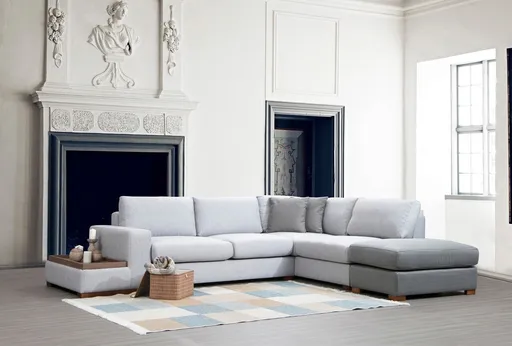 Coltar, Atelier del Sofa, 560ARE1121, Gri / Gri deschis