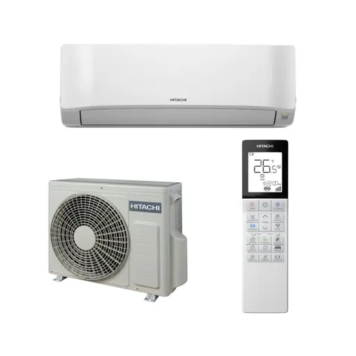 Aparat aer conditionat Hitachi Air Home 400, Split de perete, 12000 btu/h, WiFi INCLUS, Mold Guard, Antivirus filter, Frostwash, Sleep Sense, Smart Ec