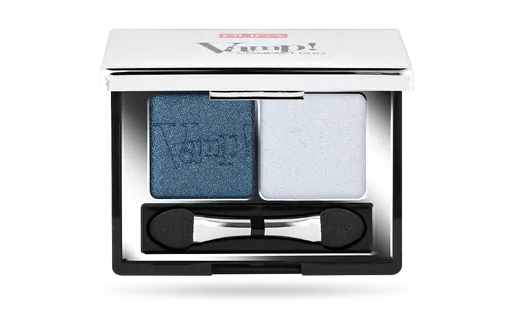 PUPA Milano Farduri de ochi Vamp! (Compact Duo Eyeshadow) 2,2 g 012 Magnetic Blue