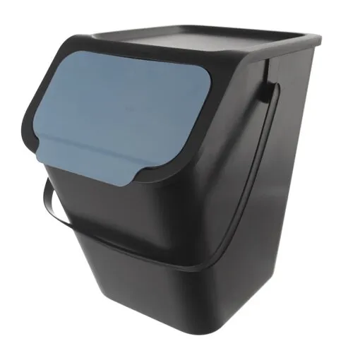 Coș deșeuri selective Orion 25 l, albastru, albastru