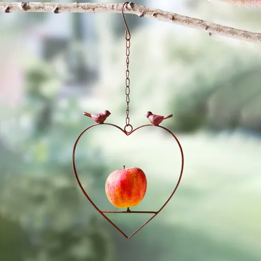 Hrănitor suspendat cu ac de măr