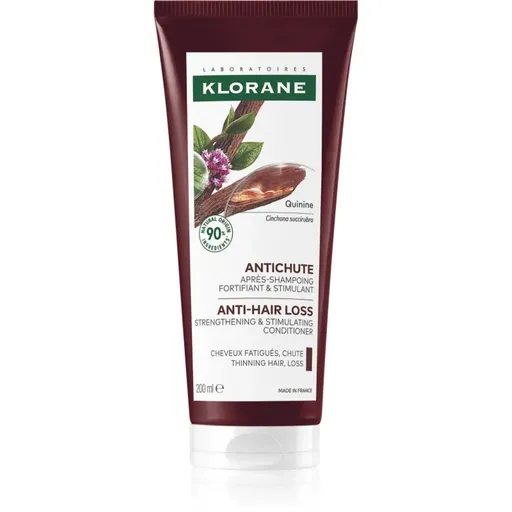 Klorane Quinine Strengthening & Stimulating Conditioner balsam de întărire pentru părul slab, cu tendința de a cădea 200 ml