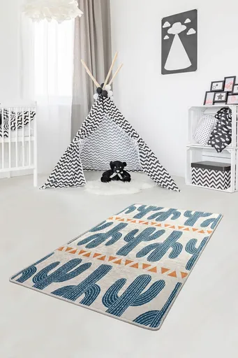 Covor, Cactus Time (140 x 190), 140x190 cm, Multicolor