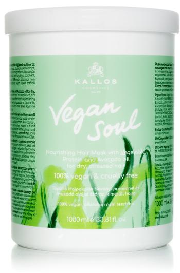 Hajpakolás KALLOS Vegan Soul Nourishing Mask 1000 ml