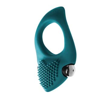 Inel vibrator pentru erecție Pure Passion SunsetGreen