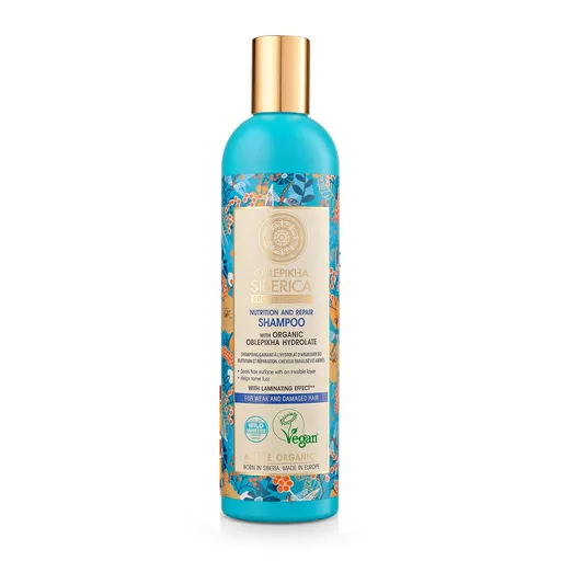 Natura Siberica Șampon de cătină pentru părul deteriorat Oblepikha (Shampoo) 400 ml
