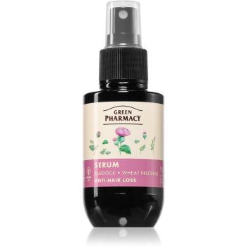 Green Pharmacy Burdock & Wheat proteins Care Serum ser impotriva caderii parului 100 ml