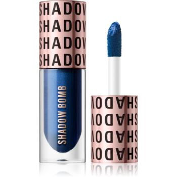 Makeup Revolution Shadow Bomb fard de ploape de nuanta aurie culoare Dynamic Blue 4,6 ml