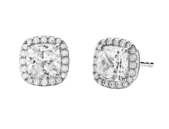 Michael Kors Cercei din argint cu zircon cubic Brilliance MKC1405AN040