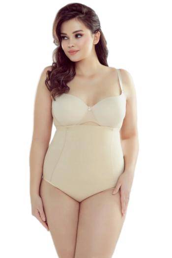 Chiloți de damă modelatori cu talie înaltă Vadis beige