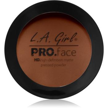 L.A. Girl Cosmetics PRO. Face HD pudra compacta cu efect matifiant culoare Toffee 7 g