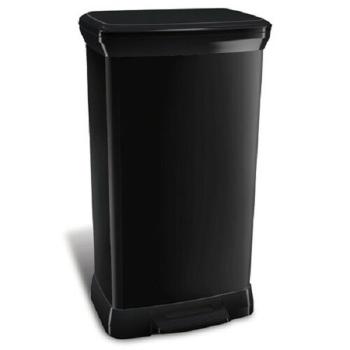 Coș de gunoi Curver Rectangular 50 l, negru