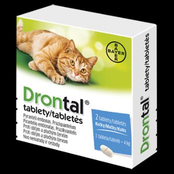 Drontal Cat tablety 2 tbl