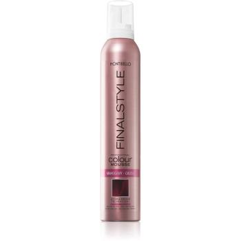 Montibello FINALESTYLE Color mousse vopsea de par sub forma de spuma pentru a evidentia culoarea parului Mahogany - Caoba 320 ml