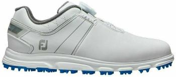 Footjoy Pro SL BOA White/Grey 34 Juniorské golfové boty