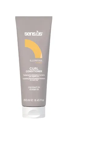 Balsam Hidratant Pentru Par Cret Si Ondulat Sensus Illumyna Care Curl Conditioner, Gramaj: 900 ml