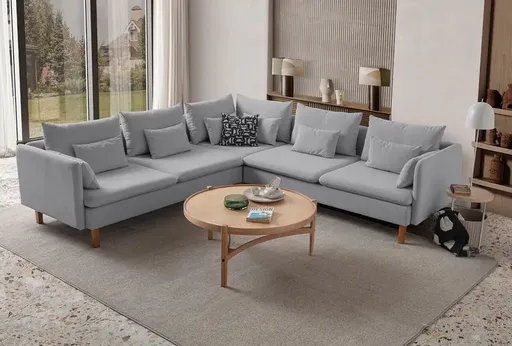 Coltar, Atelier del Sofa, 752EST1329, Frame: 70% HORNBEAM/30% MELAMINE COATED CHIPBOARD, Gri