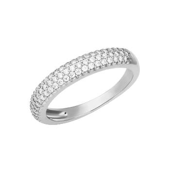 Preciosa Inel sclipitor din argint Marielle Royal Lagoon 5445 00 57 mm