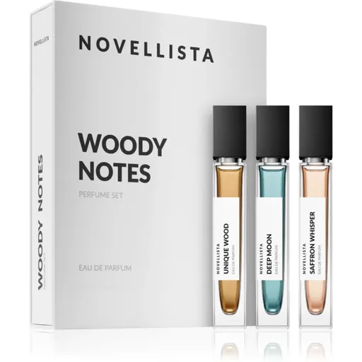 NOVELLISTA Woody Notes Eau de Parfum set cadou pentru bărbați