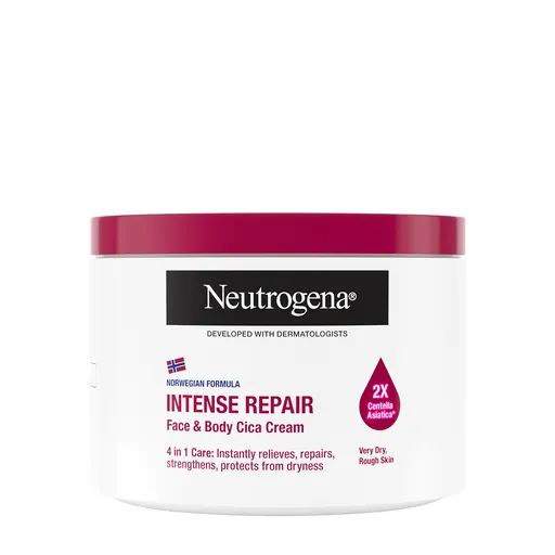Neutrogena Cremă regenerantă intensivă pentru față și corp (Face & Body Cica Cream) 400 ml
