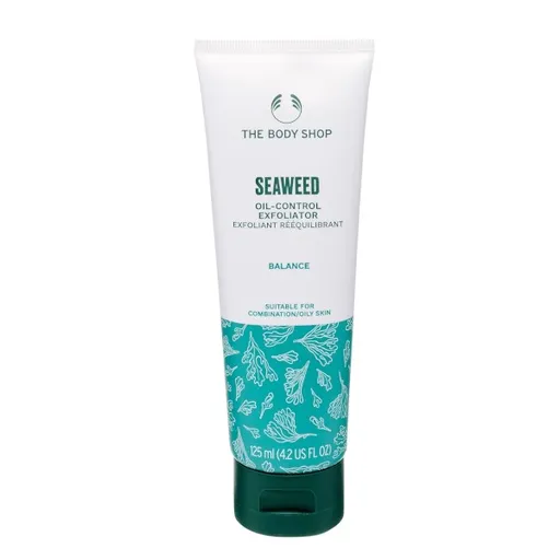 The Body Shop Gel exfoliant cu efect de peeling Seaweed (Oil-Control Exfoliator) 125 ml