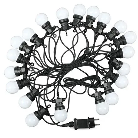 Sir iluminat festiv IP44 10M 0.5W x 20 6000K alb rece V-TAC SKU-217440