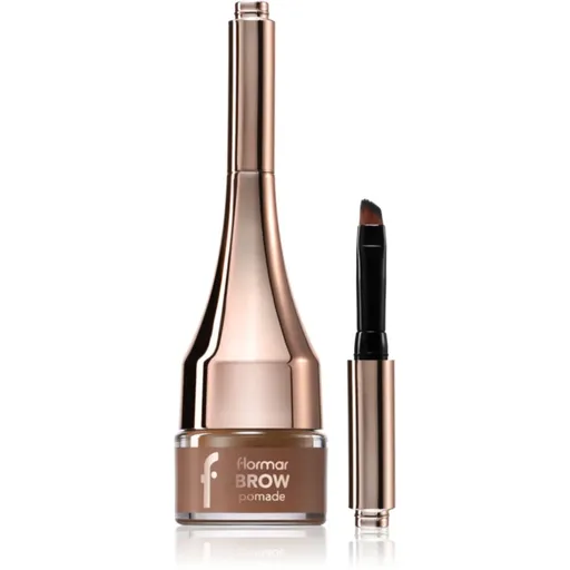 flormar Brow Pomade pomadă pentru sprâncene cu pensula culoare 01 Beige 2,2 g