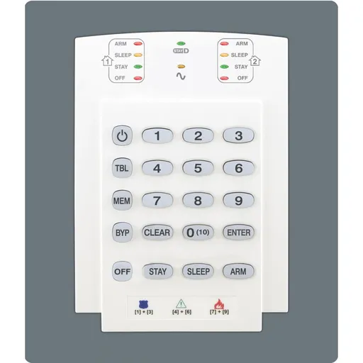 Tastatura LED 10 zone Paradox K10V