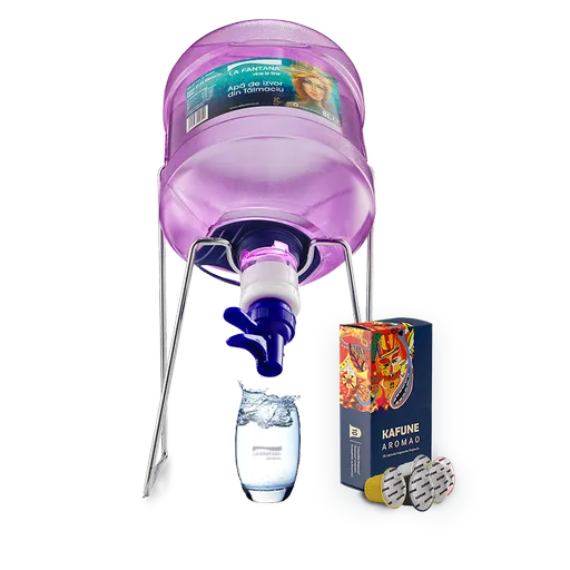 Pachet Start (4 X 8l)  Cafea - 32 Litri Apă Plată De Izvor + 50 Capsule Kafune Compatibile Nespresso