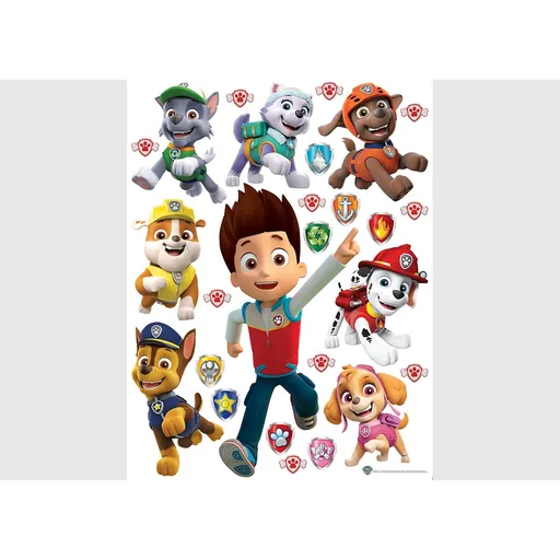 Decorațiuni autoadezive Paw Patrol, 65 x 85 cm