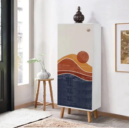 Pantofar, Hanah Home, Vegas, 50x135x38 cm, Alb